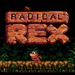 Radical Rex (U) Title Screen